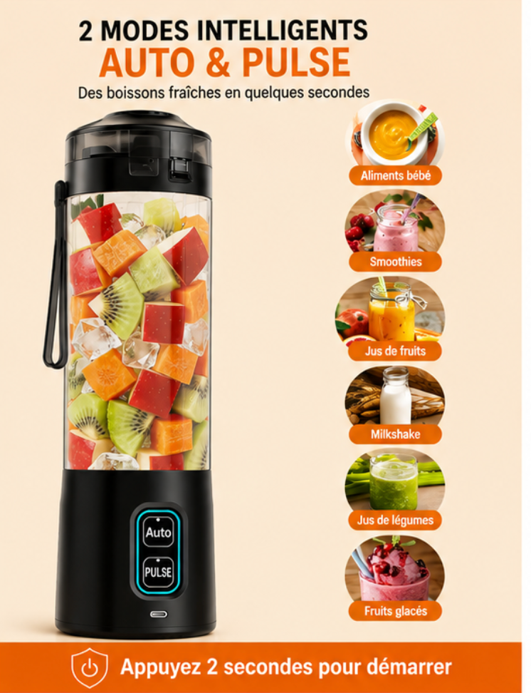 MIXNMOVE - Blender portable 700 ml
